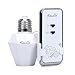 KEDSUM Wireless Remote Control E26/E27 Light Bulb Socket Remote Controller Switch, Wireless Light Switch Kit, Remote Lighting Fixtures for Lighting Lamp and Fixtures