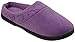 Dearfoams Womens Velour Quilted Clog Slippers