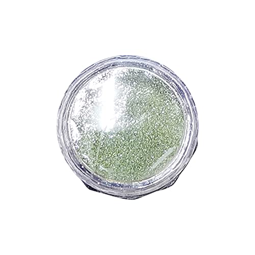 Holographic Nail Glitter Metallic Mirror Effect Nail Powder-Shining Doll Polish For Salon Home Nail(#01)