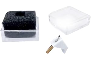Minhe Replacement Stylus Needle for Pickering TLE TLC DLC ES2404 Cartridge, for STANTON D71 L720 EE P-Mount Turntable Cartrid