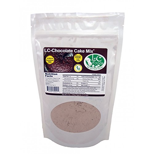 Low Carb Chocolate Cake Mix - LC Foods - All Natural, No Sugar