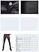 Devil Fashion Men's Stretch Tight PU Leather Pants Gothic Black Slim Trousers Chaparajos (L)