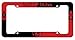 Chroma Graphics 42527 Red and Black Plastic Harley Quinn Frame