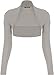 ZJ Clothes Womens Long Sleeved Bolero Shrug Size 8-22