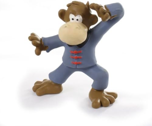 Knight Pet Latex Kung Fu Monkey Toy