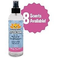 Natural Pet Cologne | Cat & Dog Deodorant and Scented Perfume Body Spray | Clean and Fresh Scent | Natural Deodorizing & Conditioning Qualities | Made in USA - 1 Bottle 8oz (240ml)