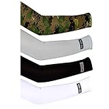 4pairs Cycling ,Movement ,Golf,baseball,Football,Running,adults ProtectsUV Cover Arm Sleeves Cooling