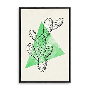 signwin Framed Canvas Wall Art Modern Geometric Pattern...