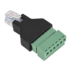 Zerone Cable Audio Adapter, Ethernet RJ12 6P6C Male