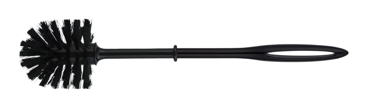 Toilet Brush with Plastic Handle Black Toilet Brush for Standard Fittings