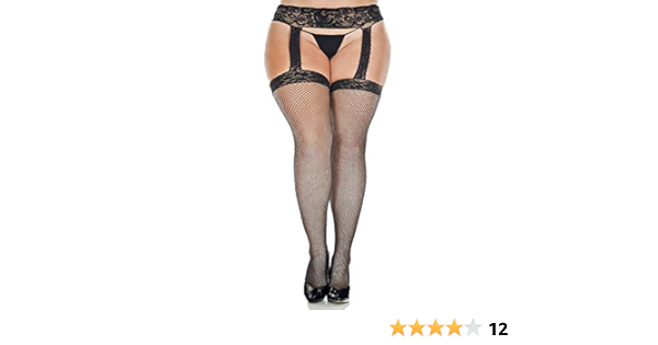 fishnets with garter
