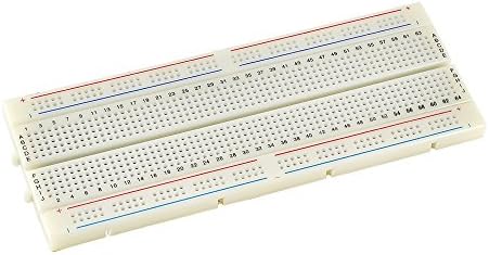 Solderless Breadboard 840 Point ABS 6.75"x2.5" (171x63 mm)