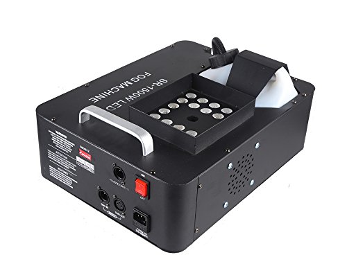 Led Fog Machine,1500w Upward Spray Smoke Machine, With 24x3w 3in1 Led,Wireless Remote Control,Use For Disco, Ballroom, KTV, Bar,Club, Party, Wedding - Thumbnail 3