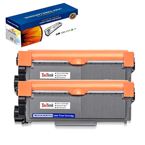 2 Pack Compatible Brother TN660 TN630 High Yield Black Toner Cartridge for HL-L2380 MFC-L2700DW DCP-L2540DW