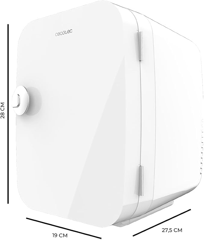 Mini Nevera Bolero MiniCooling Río White 4L. Funcionamiento 12V-220V, Compatible coche y caravanas, Función enfriamiento y calentamiento, Rango temperatura 5-65º, Transporte fácil