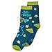 Karma Bee Yourself Crew Socks - Cute and Funny Socks for Women - Bright and Colorful Designs - One Size Fits Most - Bee Yourself