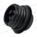HTTMT MT249-039-R- Black Pop Up Gas Cap Vented Fuel Tank Cap REGULAR THREAD Compatible with 1982-2010 H-D Motorcycle