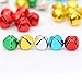 300Pack Jingle Bell Mini Jingle Bell Colored Craft Small Bell with Cord for DIY Making, Christmas & Party & Festival Decorations