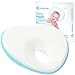 Newborn Baby Pillow, Memory Foam Cushion for Flat Head Syndrome Prevention and Head Support