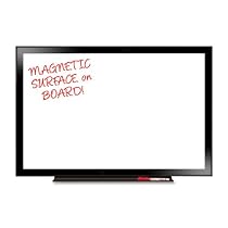 Board Dudes 24-Inch x 36-Inch Black Aluminum Framed Magnetic Dry Erase Board (17019)