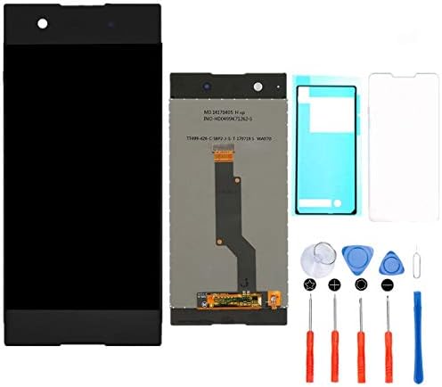 Hezbjiti LCD Screen Replacement Compatible For Sony Xperia XA1 G3121 G3123 G3112 G3125 Glass LCD Display Touch Digitizer Assembly + Tools