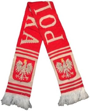 Poland Polish Polska Scarf National Patriotic Scarf