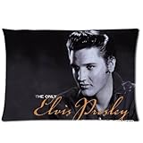 Custom Elvis Presley Pillowcase Standard Size 20x30 Cotton Pillow Case P1033