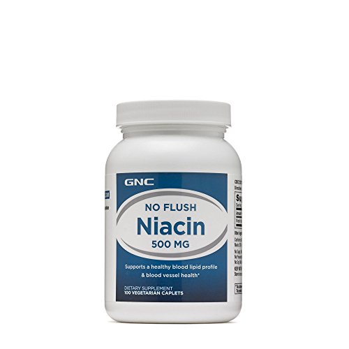 Gnc no flush niacin 500 mg 100 vegetarian caplets