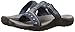 Skechers Women's Reggae Ethnic Vibes Slide Sandal,Navy Multi Ethnic Print,10 M US
