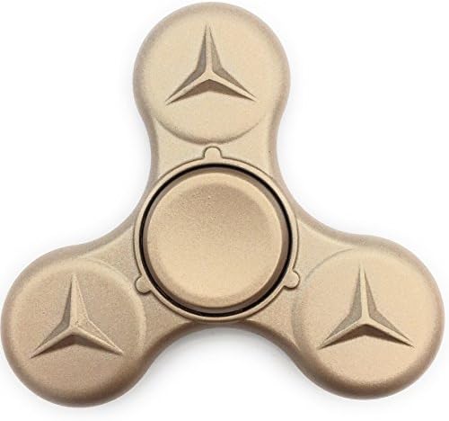PristineSense Metal Hand Spinner |Durable Fidget Toy, Stress Reducer |ADHD Austim Educational Toy |Gift for Adults, Kids and Must Have 2017 collectible Fidget Spinner Toy |360 Degree (Gold)