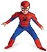 Spiderman Toddler Muscle Costume