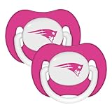 Baby Fanatic Pacifier, New England Patriots, 2-Count