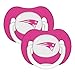 Baby Fanatic Pacifier, New England Patriots, 2-Count
