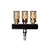 Primefit M1402-5 3-Way Bar Air Manifold Assembly with Industrial 6-Ball Couplers, 1/4