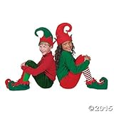 Santa's Helpers Elf Elves Shoes & Hat Costume Accessory Set [Toy]
