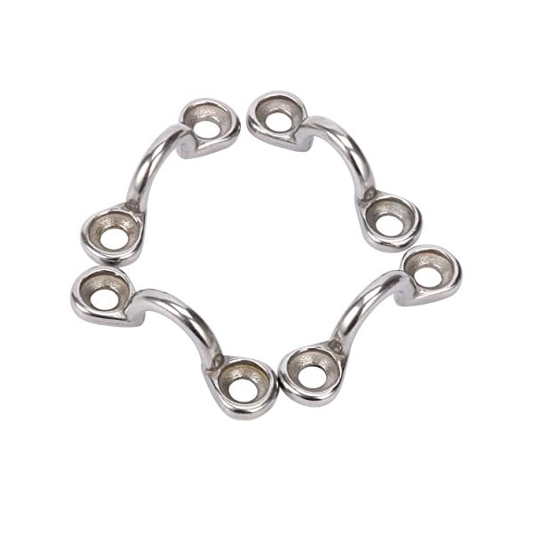 Amarine-made-Pack-of-10-Forged-Stainless-Steel-Bimini-Boat-Top-PAD-EYE