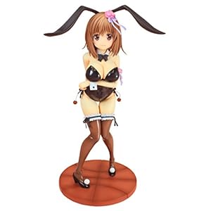 ロウきゅーぶ!SS 香椎愛莉 ~黒うさぎさんVer.~ 1/7スケール PVC製 塗装済み 完成品 フィギュア