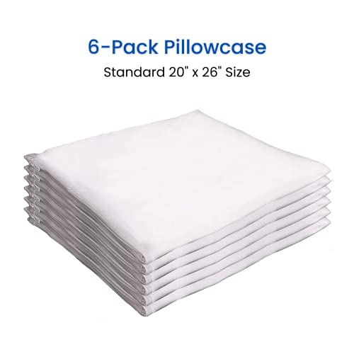 Guardmax Waterproof Pillow Protector Standard Size Zippered Bed Bug