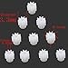 XiaoPengYo RC Quadcopter Motor Gear Compatible for Syma X5C X5 X5C-1 X5SC X5SW X5SC-1 X5SW-1 X5HC X5HW X5UC X5UW (10pcs)