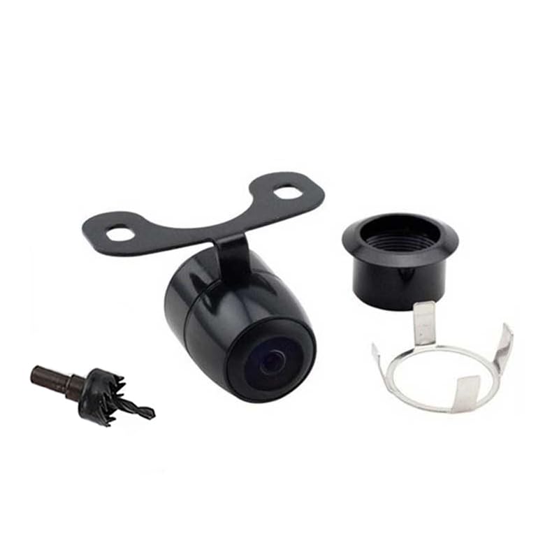 REARMASTER Super mini Reverse Camera,Mirrored/Non-mirrored Switch,Guideline On/Off,Flush and Bracket Mounting,Mini Front and Rear View Camera for Car Truck Van
