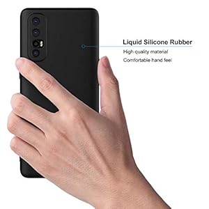 Funmax+ Oppo Find X2 Neo 5G Case, Cover in silicone con [Protezione della Fotocamera] [Fodera in Microfibra] Antigraffio… - immagine 4