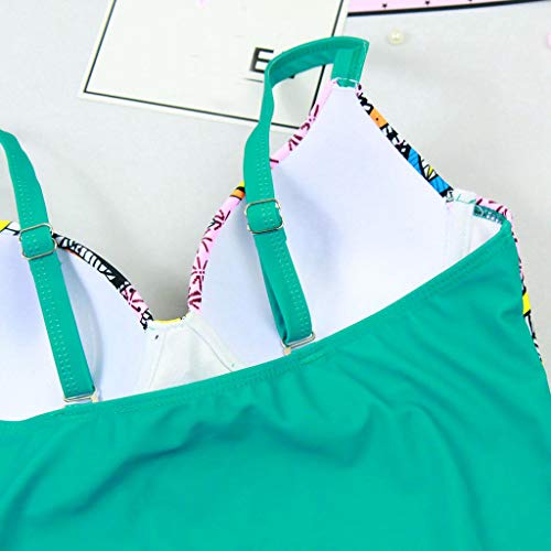 ASERTY Womens One-Piece Swimsuit Swimming Costume Padded Swimsuit Monokini Push Up Bikini Sets Swimwear - Thumbnail 3