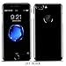 iPhone 7 Plus Case,ATOOZ Ultra Slim 360 Degree All-around Full Body Coverage Jet Black Lightweight Shockproof Hard Case Cover for iPhone 7 Plus 5.5