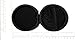 Black Color Leather Case Pocket Size Holder Case for Plantronics Voyager Edge Mobile Wireless Bluetooth Headset Bag Holder Pouch Hold Box Pocket Size Hard Hold Protection - Protect Save Earhooks Ear