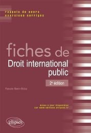 Fiches de droit international public