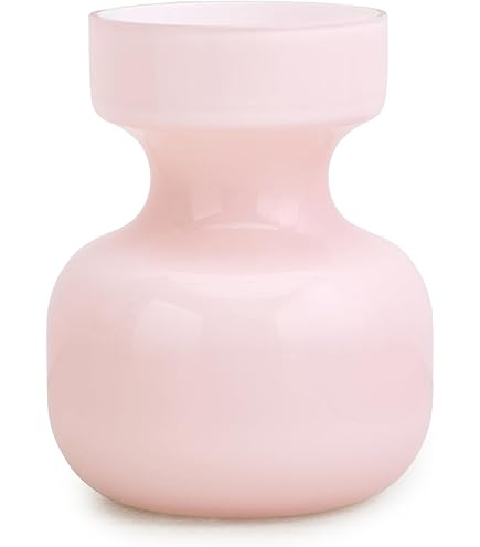 Amazon.com: MARIMEKKO Umpu Glass Flower Vase (Color Clay