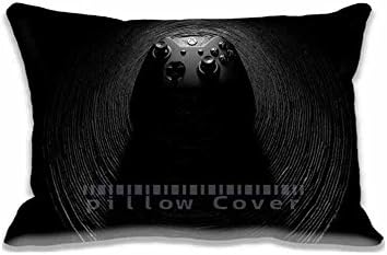 XboxOne Controler Throw Pillow Covers Design Black and White Pillowcases for Home Sofa Decor , Cushion Cover