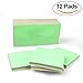 Innospo Sticky Notes 3x3 inches, 12 Pads, 100 Sheets/Pad, 1200 sheets, Spring Colors Self-Stick Notes for Home, Office (Green, Pink, Blue, Yellow in One Pad)