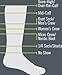 Darn Tough Vermont Women's Solid Crew Light Cushion Hiking Socks, Black, Medium (7.5-9.5)