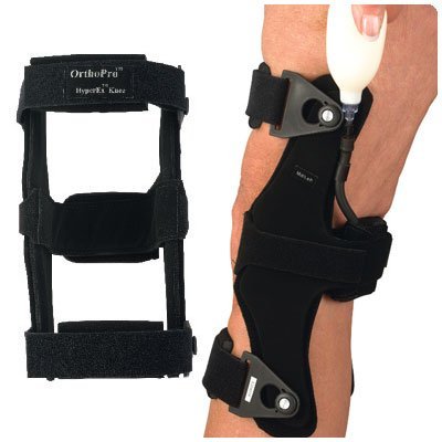 OrthoPro HyperEx Knee Brace - Right, Medium, Mid-Thigh Circ: 14